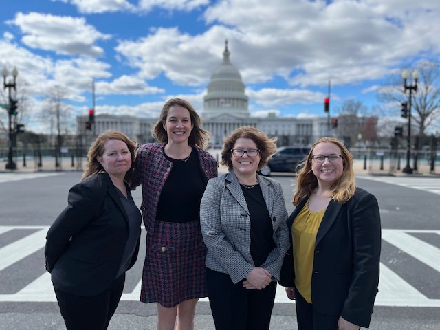 Domtar’s Tina Howard joined industry allies in Washington, D.C., as part of our ongoing postal service advocacy.