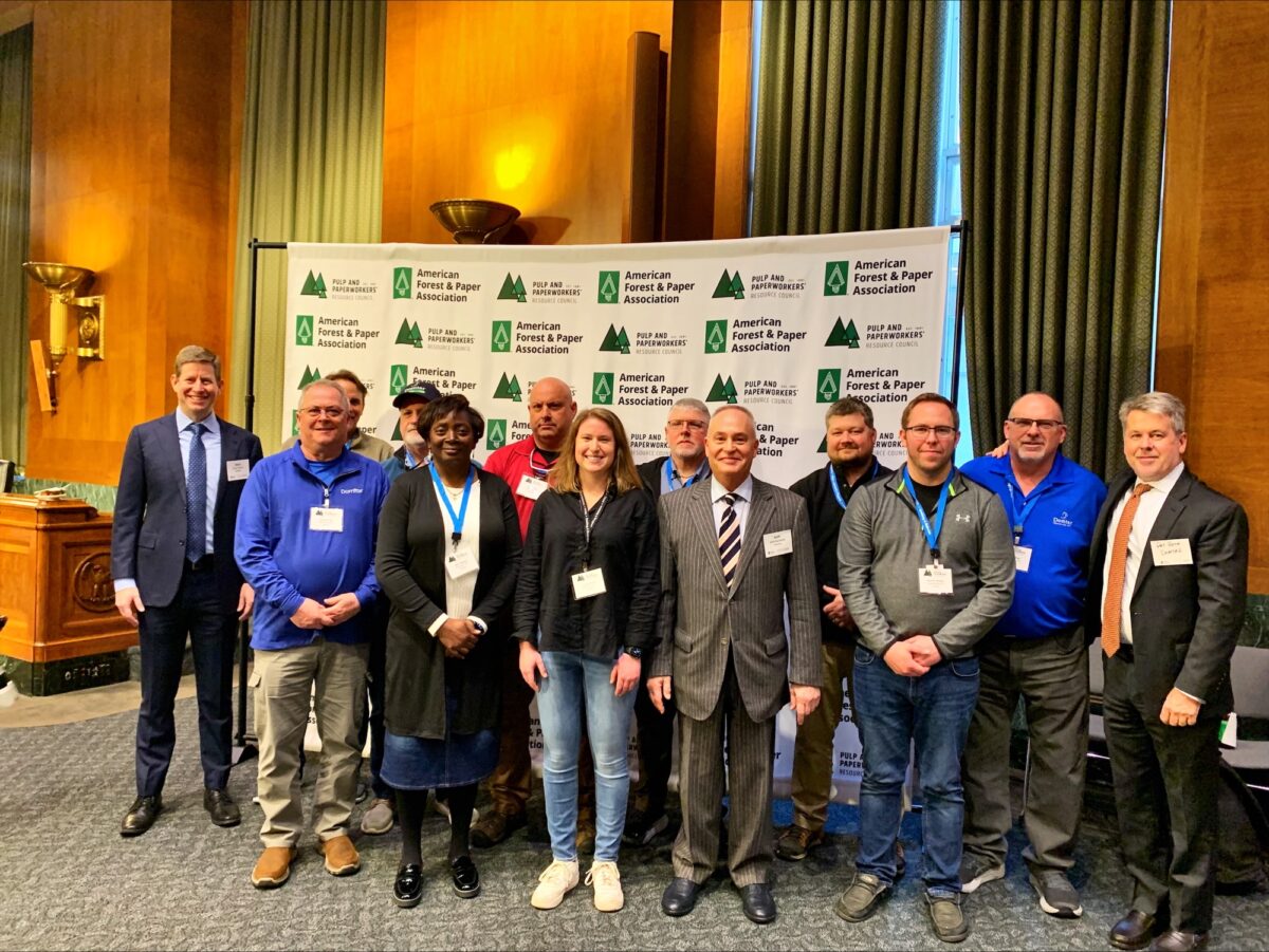 Domtar's political advocacy efforts include participation in the annual Washington, D.C. fly-in hosted by AF&PA and the Pulp and Paperworkers' Resource Council.