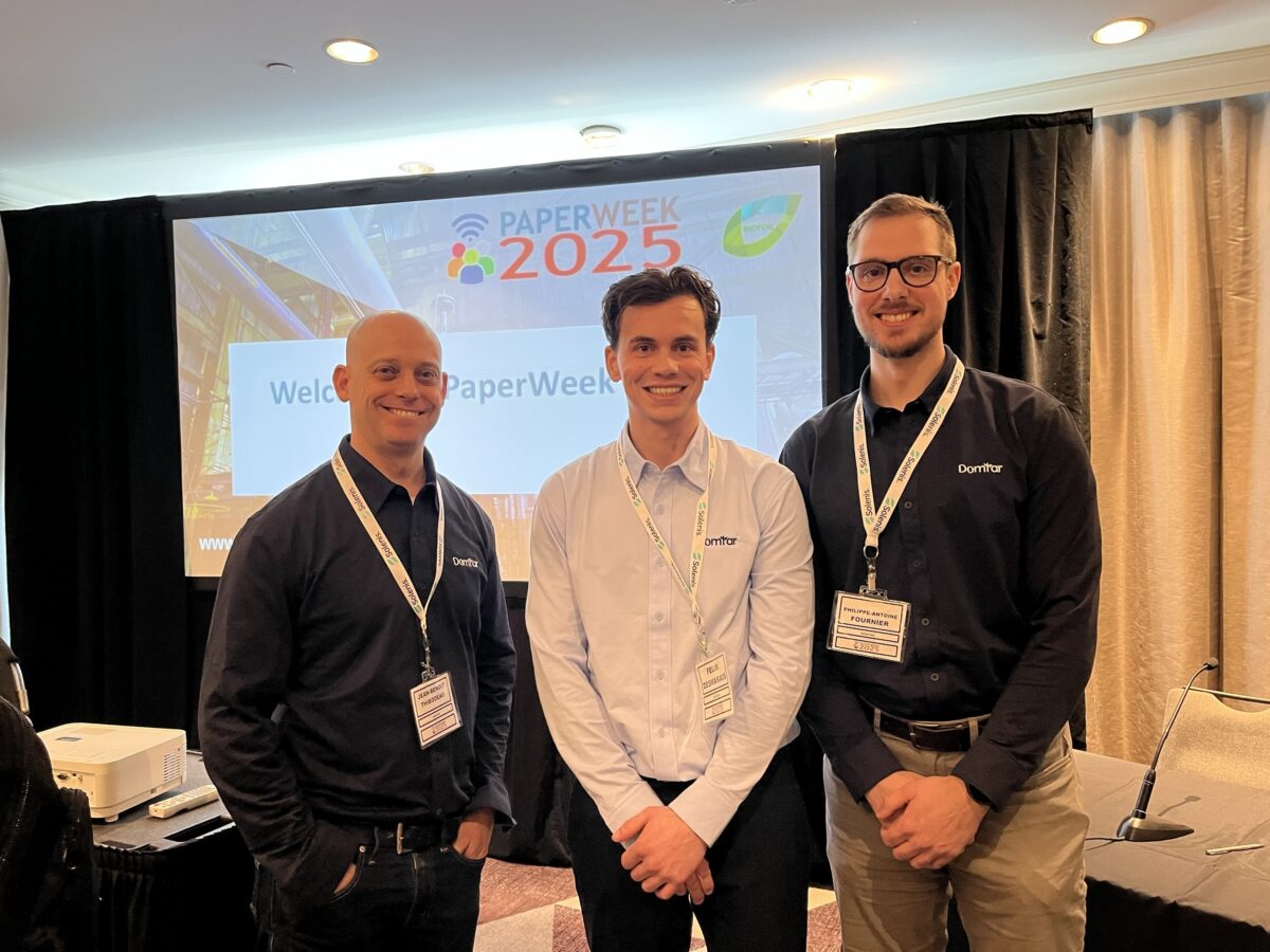 Domtar team participating at PaperWeek Canada 2025.